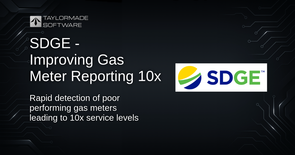 SDGE - Improving Gas Meter Reporting 10x With Better Algorithms and Tooling